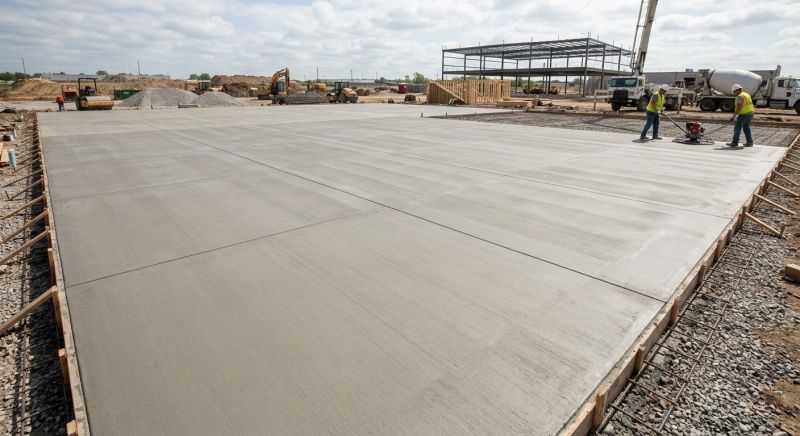 Commercial Slab Construction in Winston Salem, NC