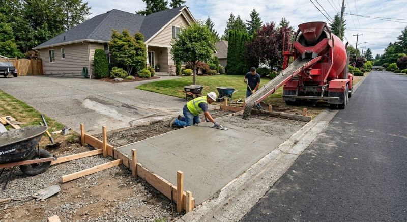 Concrete Apron Construction Service